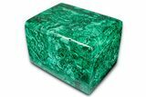 Wide Malachite Jewelry Box - DR Congo #335716-1